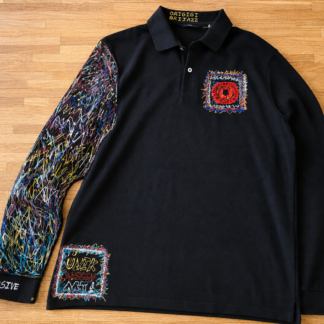 Polo Longsleeve freestyle metallic